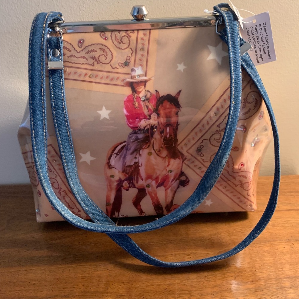 Nocona Western horse hand bag